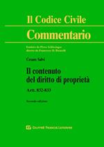 Il contenuto del diritto di proprietà. Artt. 832-833