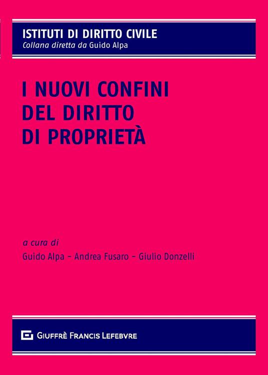 I nuovi confini del diritto di proprietà - copertina