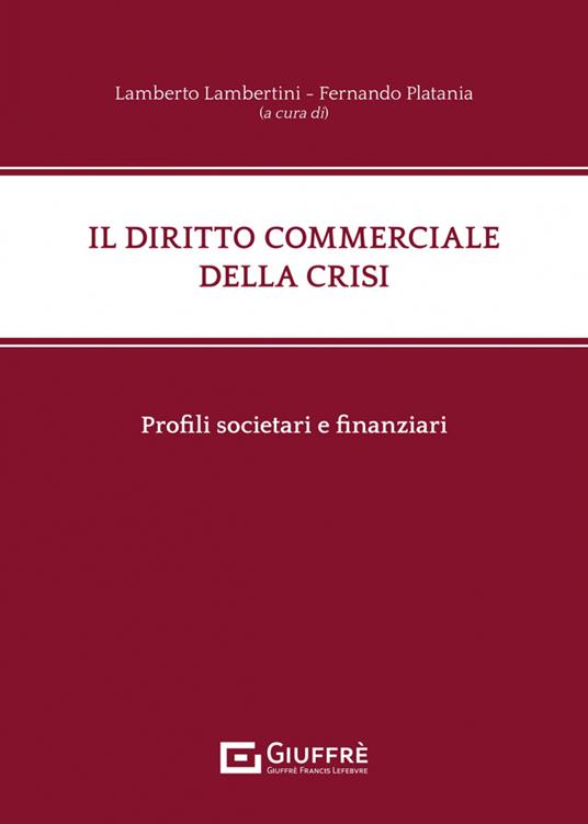 Il diritto commerciale della crisi - copertina