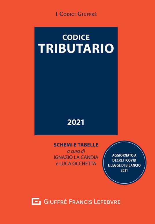 Codice tributario. Schemi e tabelle - copertina