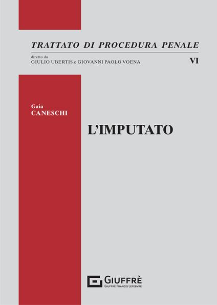 L' imputato - Gaia Caneschi - copertina