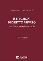 Istituzioni di diritto privato per gli studenti di economia