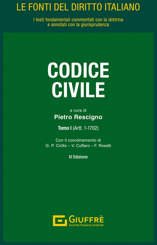 Codice civile - copertina