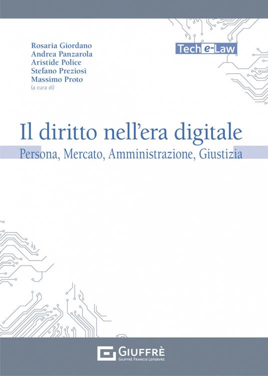 Il diritto nell'era digitale - copertina