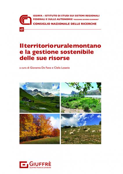 Il territorio rurale montano e la gestione sostenibile delle sue risorse - copertina