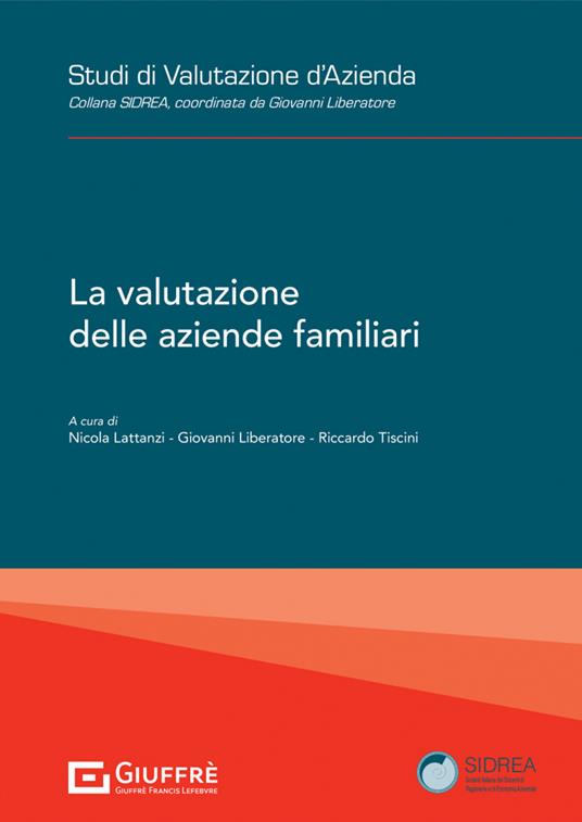 La valutazione delle aziende familiari - copertina