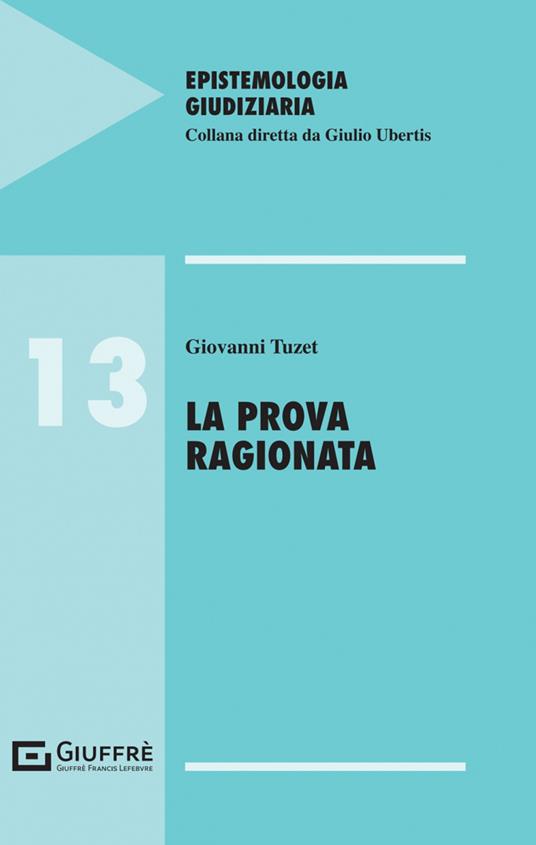 La prova ragionata - Giovanni Tuzet - copertina