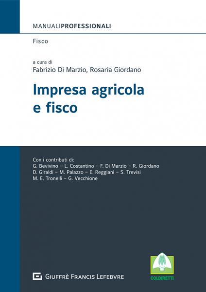 Impresa agricola e fisco - copertina