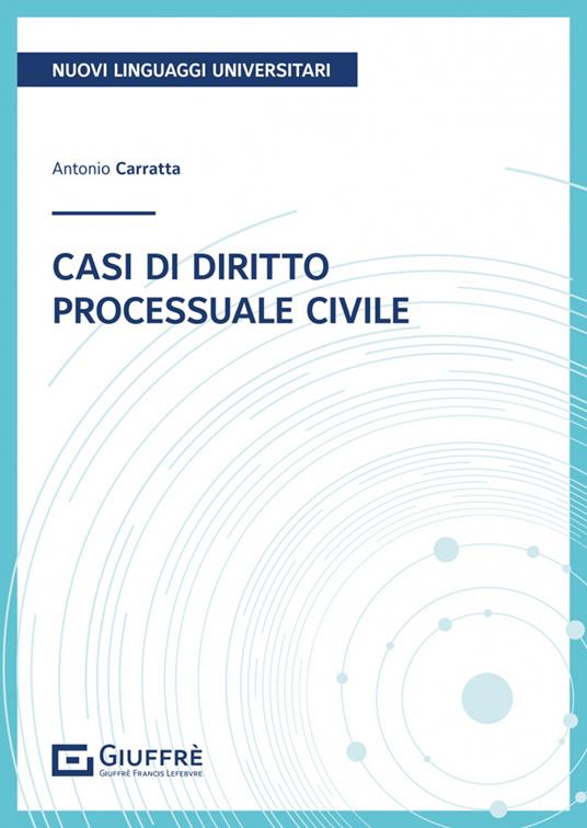 Casi di diritto processuale civile - Antonio Carratta - copertina