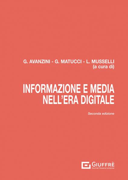 Informazione e media nell'era digitale - copertina