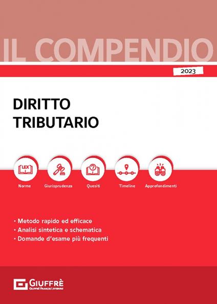 Compendio di diritto tributario - Alberto Filippini - copertina