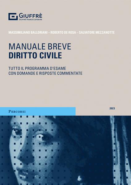 Diritto civile - Massimiliano Balloriani,Roberto De Rosa,Salvatore Mezzanotte - copertina