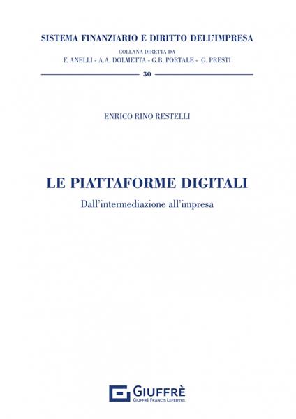 Le piattaforme digitali - Restelli Enrico Rino - copertina