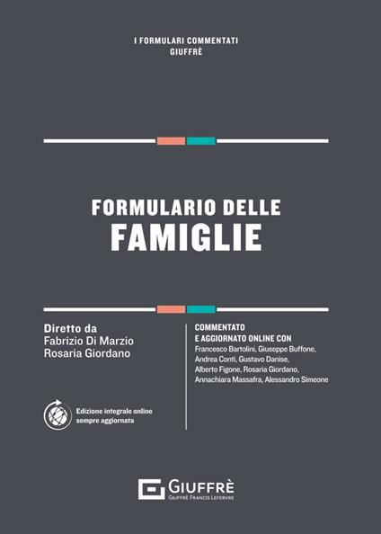 Formulario della famiglia - copertina