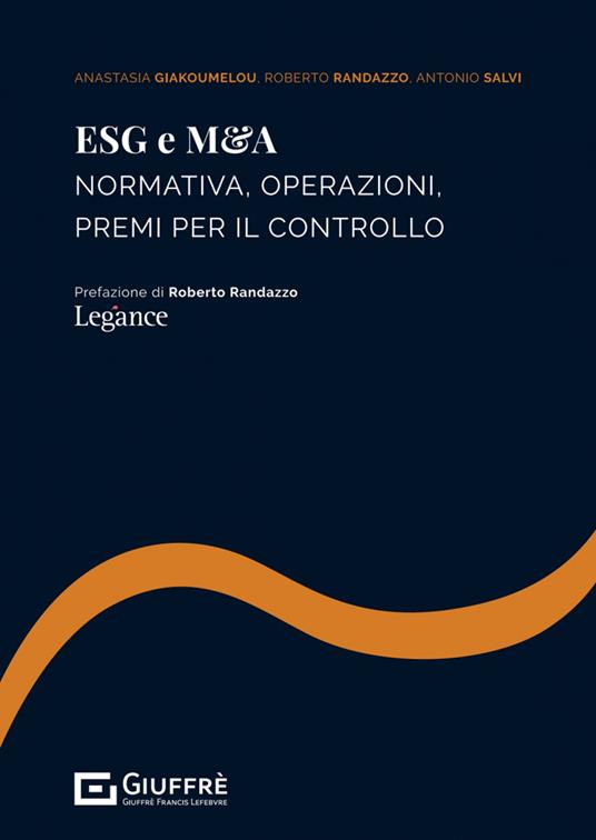 ESG e M&A - Roberto Randazzo,Antonio Salvi,Anastasia Giakoumelou - copertina