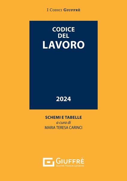 Codice del lavoro - copertina