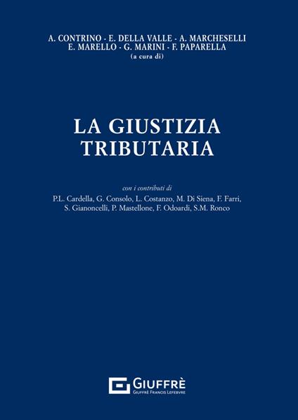 La giustizia tributaria - copertina