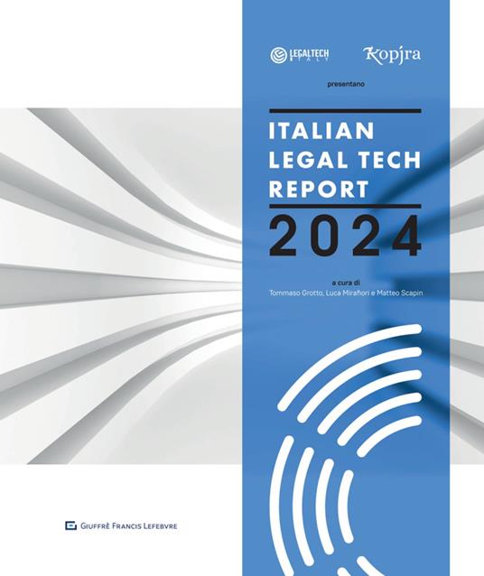 Italian legal tech report 2024 - copertina