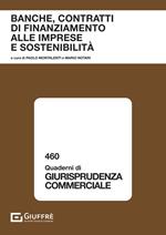 Banche, contratti di finanziamento alle imprese e sostenibilità