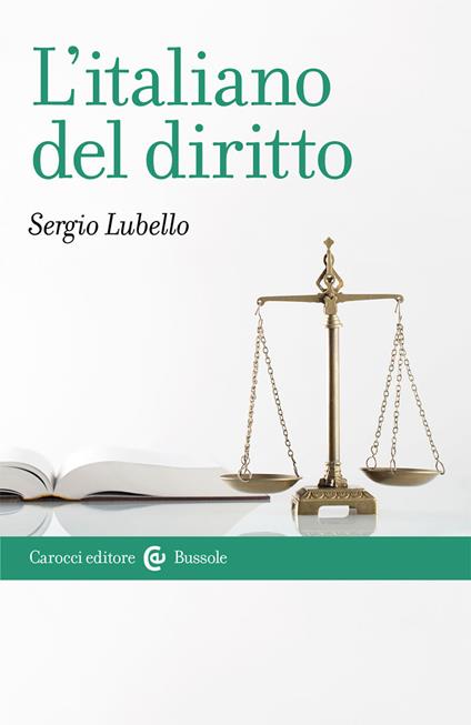 L'italiano del diritto - Sergio Lubello - copertina