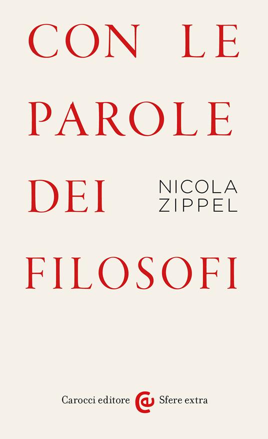 Con le parole dei filosofi - Nicola Zippel - copertina