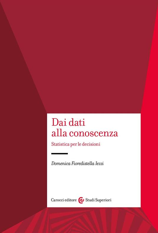 Dai dati alla conoscenza. Statistica per le decisioni - Domenica Fioredistella Iezzi - copertina