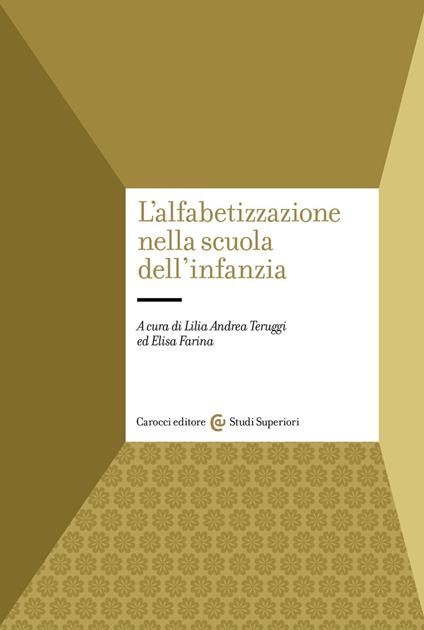 L' alfabetizzazione nella scuola dell'infanzia - copertina