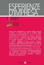 Esperienze d'impresa 1/2021 (2021). Vol. 1