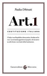 Costituzione italiana: articolo 1