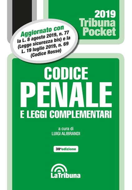 Codice penale e leggi complementari - copertina