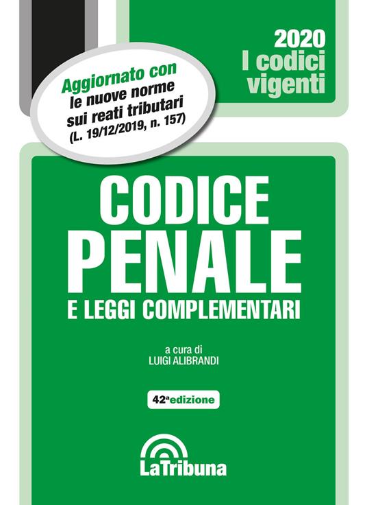 Codice penale e leggi complementari - copertina