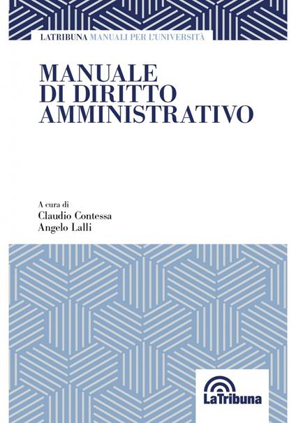 Manuale di diritto amministrativo - copertina
