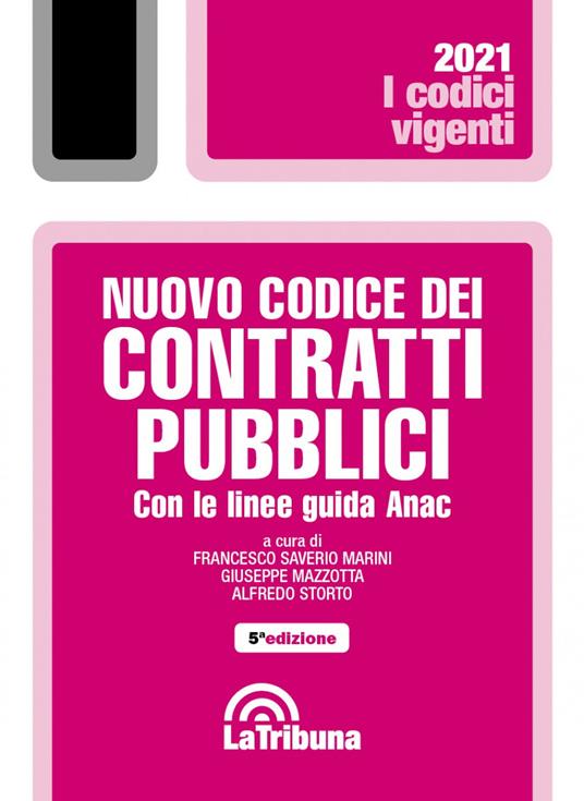 Nuovo codice dei contratti pubblici - copertina