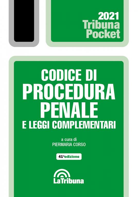 Codice di procedura penale e leggi complementari - copertina