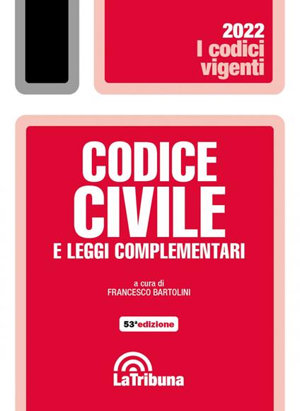 Codice civile e leggi complementari. Con App Tribunacodici - copertina