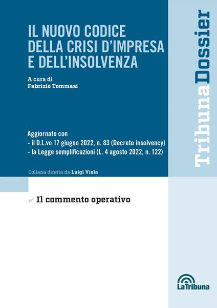 Il nuovo codice della crisi d'impresa e dell'insolvenza - Fabrizio Tommasi - ebook