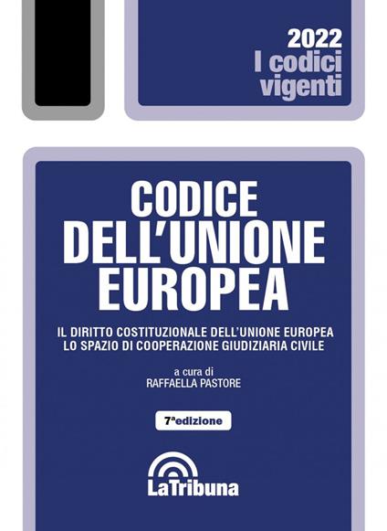Codice dell'Unione Europea - copertina