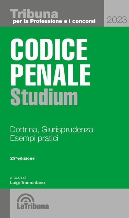 Codice penale Studium. Dottrina, giurisprudenza, esempi pratici - copertina