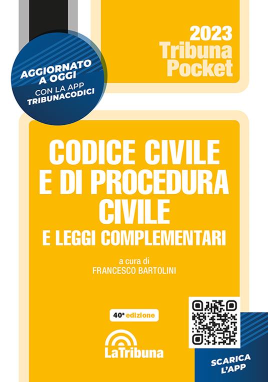 Codice civile e di procedura civile e leggi complementari - copertina