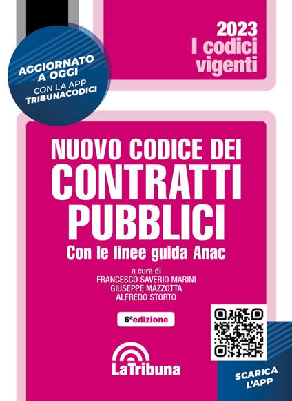 Nuovo codice dei contratti pubblici - copertina