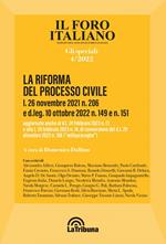 Foro italiano. Gli speciali (2022). Vol. 4: Foro italiano. Gli speciali (2022)