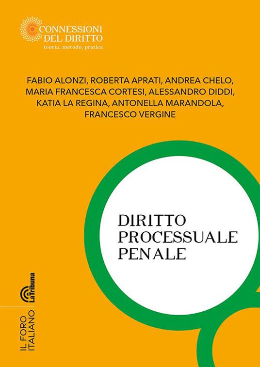 Diritto processuale penale - Fabio Alonzi,Roberta Aprati,Andrea Chelo - copertina