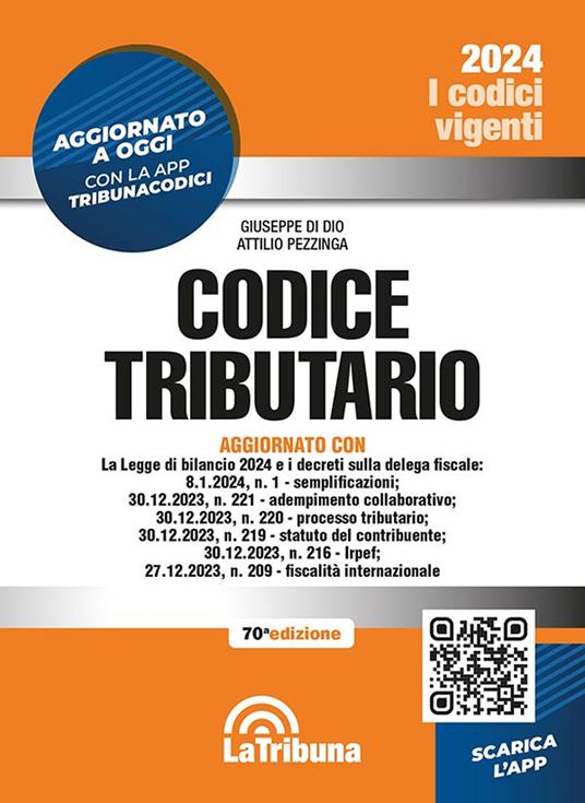 Quattro codici 2024- Vigenti La Tribuna