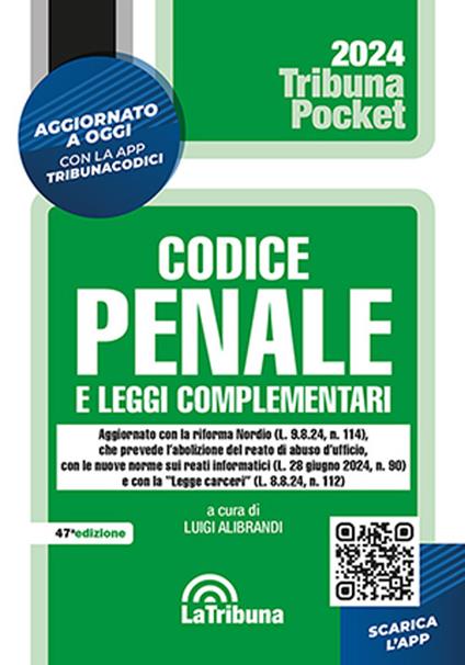 Codice penale e leggi complementari - copertina