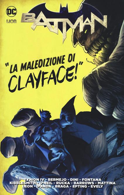 La maledizione di Clayface. Batman - copertina