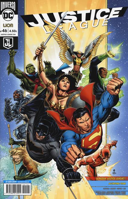 Justice League. Vol. 46 - copertina
