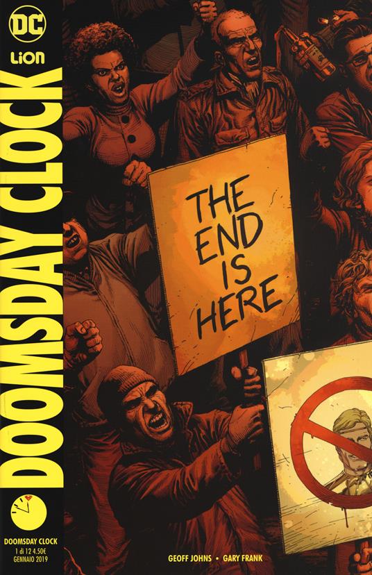 Doomsday clock. Vol. 1 - Geoff Johns - copertina