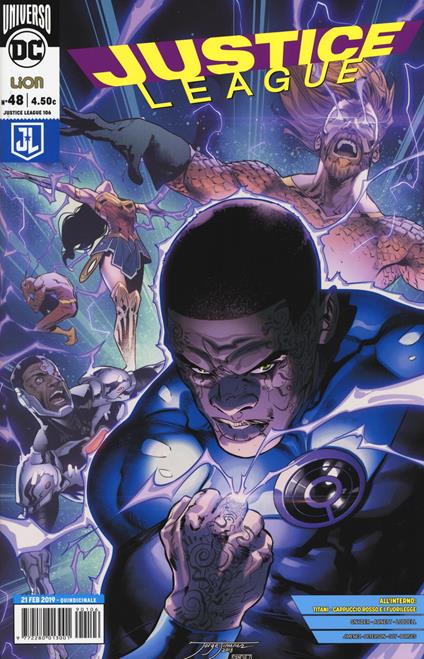 Rinascita. Justice League. Vol. 48 - copertina