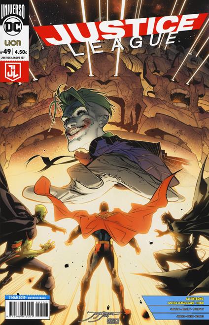 Justice League. Vol. 49 - copertina