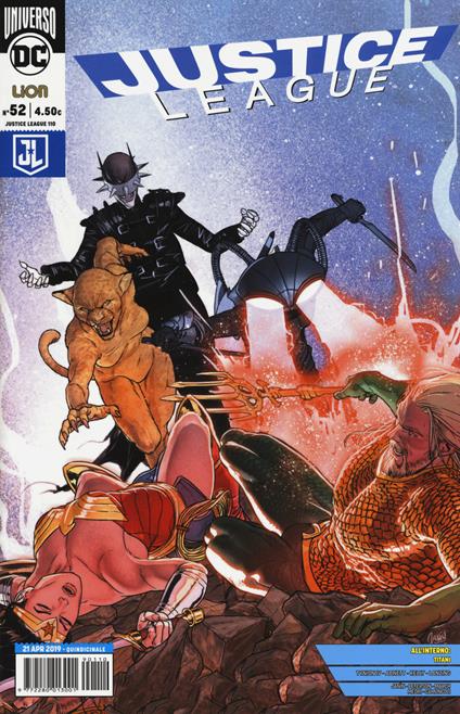 Justice League. Vol. 52 - copertina